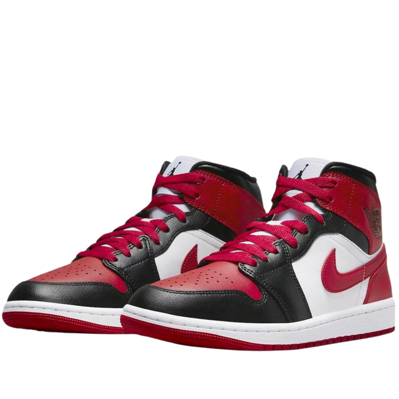 Nike Air Jordan 1 Mid Alternate Bred Toe (W)