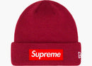 Supreme New Era Box Logo Beanie Cardinal