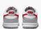 Nike Dunk Low White Grey Red (GS) - nvmind.net