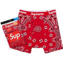 Supreme Hanes Bandana Boxer Briefs (2 Pack) Red - nvmind.net