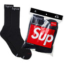 Supreme Hanes Socks (4 Pack) Black - nvmind.net